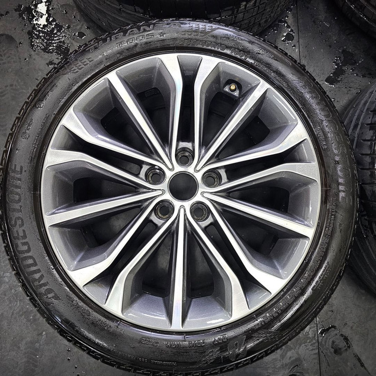 #제네시스DH 18인치 순정 휠타이어 세트 팝니다.245 45 18--3