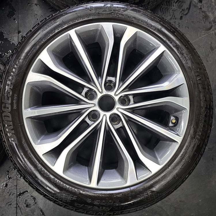 #제네시스DH 18인치 순정 휠타이어 세트 팝니다.245 45 18--4