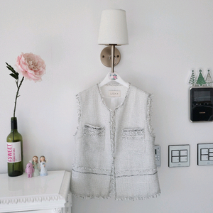LYNN 린 트위드 베스트(반택포)