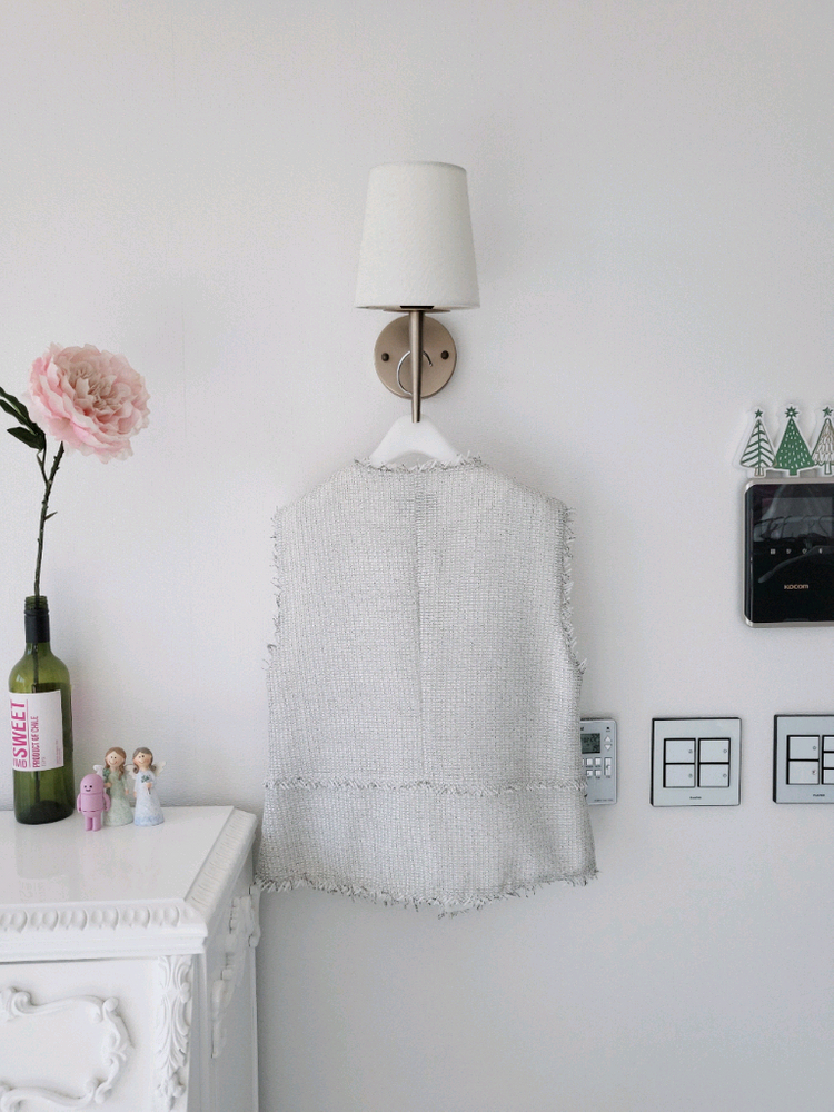 LYNN 린 트위드 베스트(반택포)--6