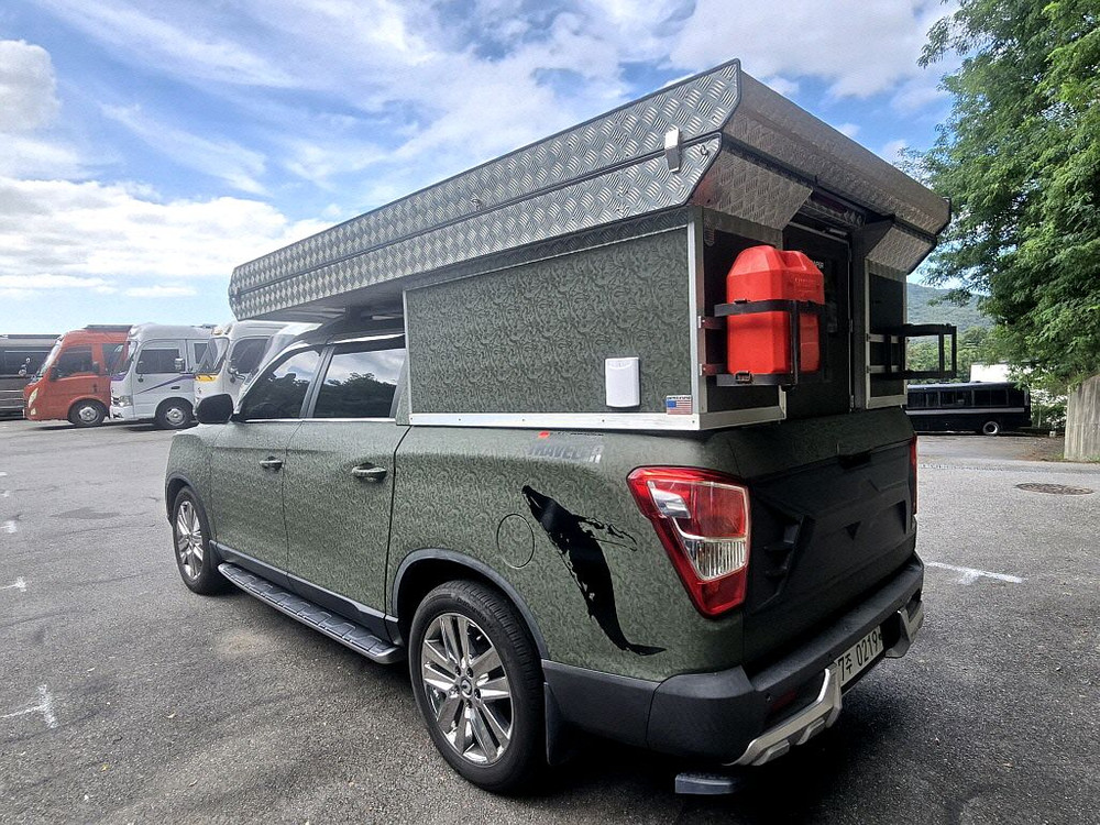 19년 렉스턴스포츠5인승캠퍼캠핑카(지하주차가능)-전액할부됨 이미지