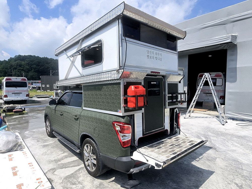 19년 렉스턴스포츠5인승캠퍼캠핑카(지하주차가능)-전액할부됨 이미지