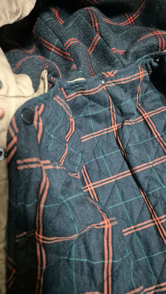 스텔라메카트니 조끼분리형 버버리 12Y--4