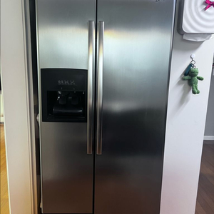 월풀 양문형 냉장고 710L