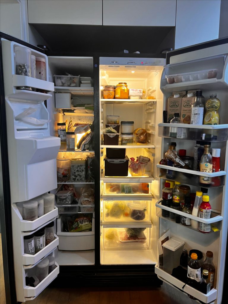 월풀 양문형 냉장고 710L--2