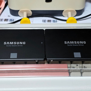 삼성 860 EVO 2TB 2.5인치 SSD 2개