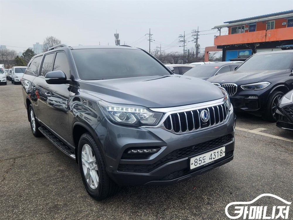 [KG모빌리티(쌍용) ]렉스턴 스포츠 칸 디젤 2.2 4WD 5링크 프레스티지 스페셜 #3월급매 이미지