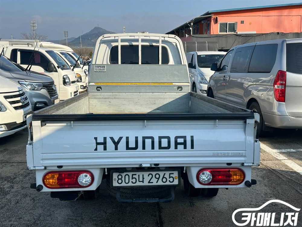 [소형화물][카고]포터2 1.0톤/슈퍼캡/초장축/(CRDi) 스타일 (3인승 /1톤) #3월급매--4