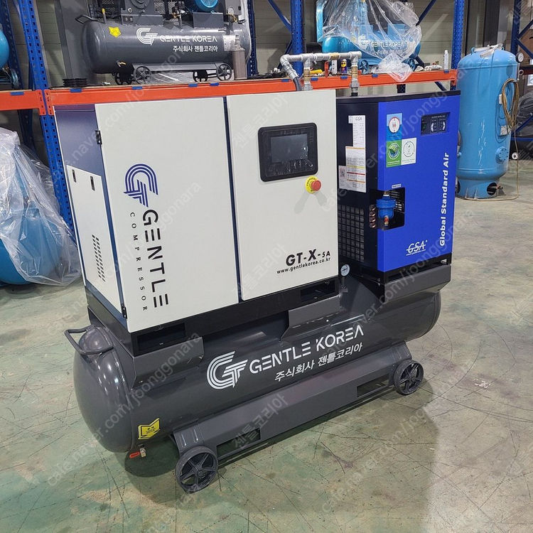 리퍼-5마력 500리터 콤프레샤 세트 오일프리(스크롤)--2