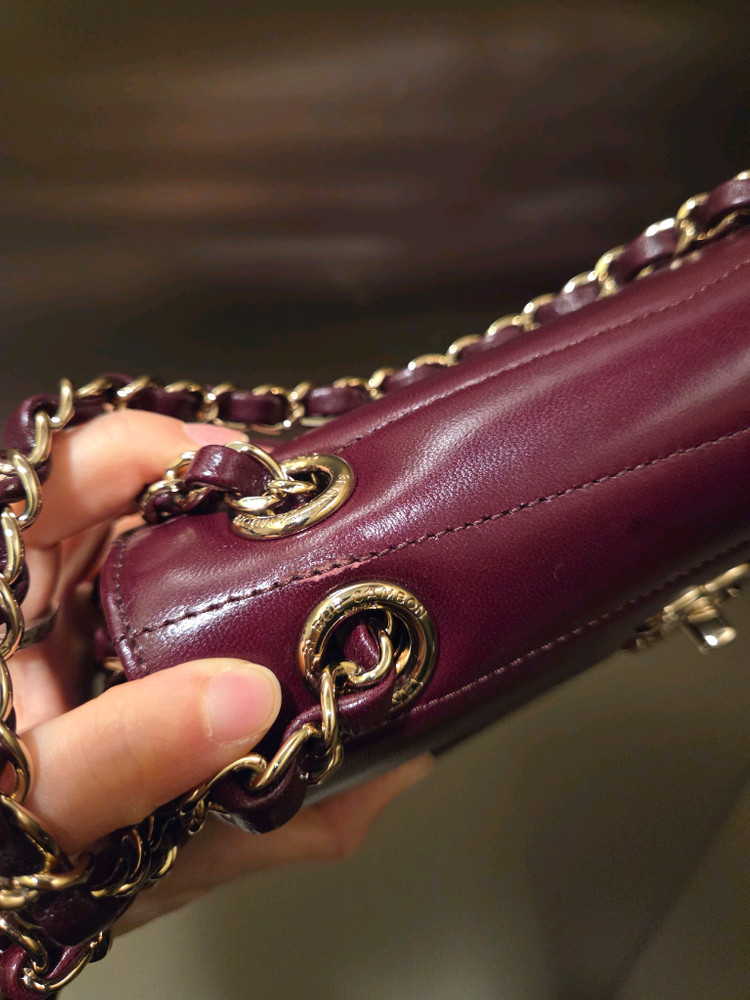 샤넬 쉐브론 플랩백--3