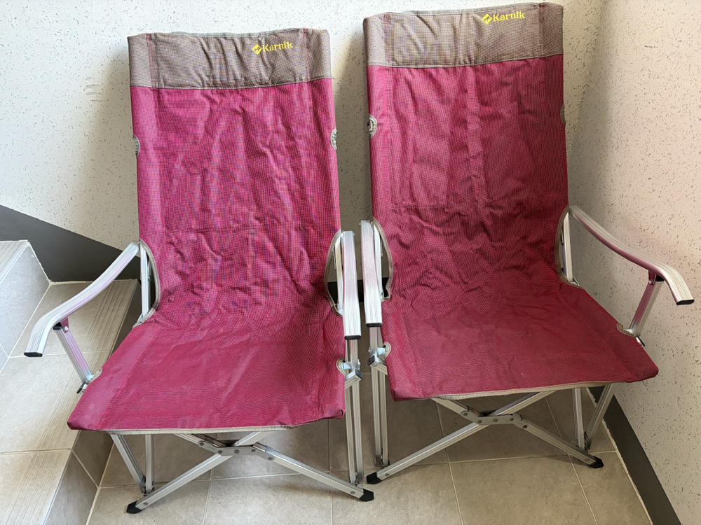 코베아,카르닉 캠핑 의자 4개--2