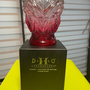 디아블로2 레저렉션 눈송이 한정판 컵