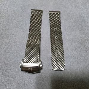 오메가 ST 메쉬, 러버 스트랩 팝니다.