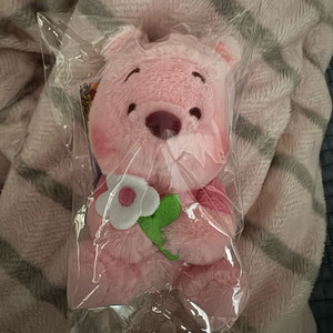 핑크 곰돌이 푸 키링
