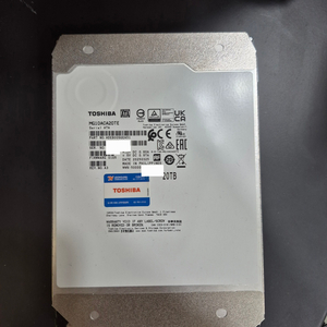 HDD 20TB 판매합니다. (Toshiba MG10ACA20TE )