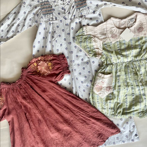 아폴리나 새상품 5-7y 일괄(롬퍼, 점프수트, 원피스