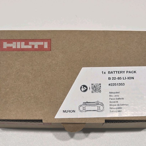 힐티 뉴론 22V 배터리 B22-85