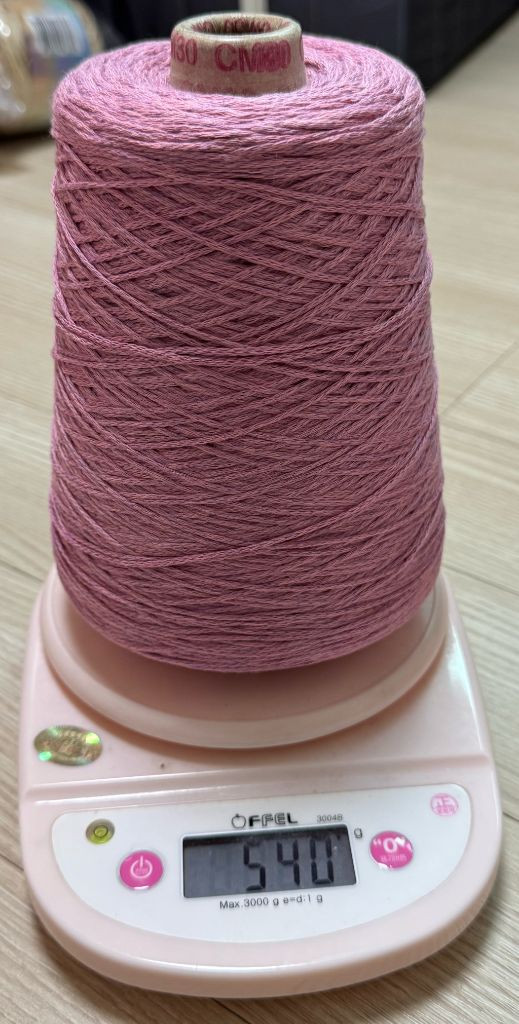 뜨개실 콘사 여름실 튜브사 의류뜨개 대바늘 코바늘--5