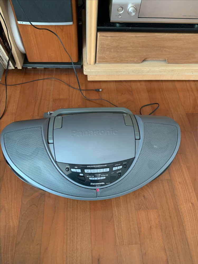 빈티지 시계 라디오 / 코브라 cd.카세트 플레이어 세트 이미지