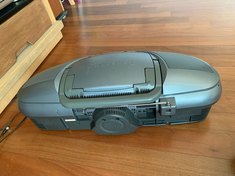 빈티지 시계 라디오 / 코브라 cd.카세트 플레이어 세트 이미지