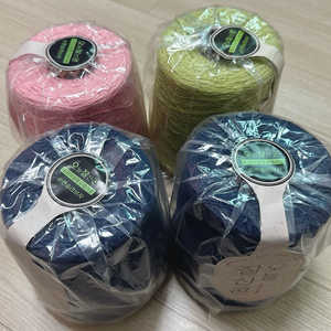 뜨개실 콘사 오잘콘 면사 슬라브