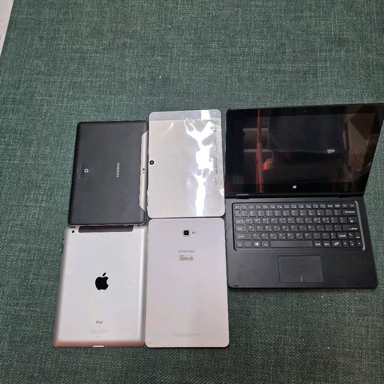 태블릿 5개 부품용--1