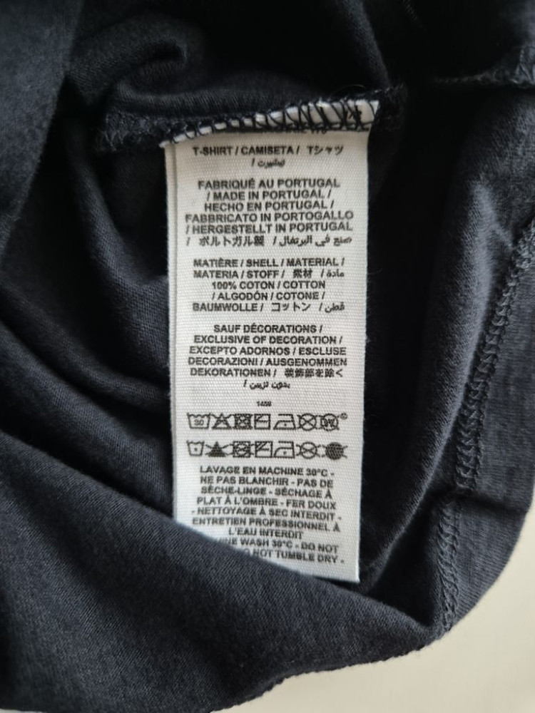 (새상품) 봉쁘앙 자수 패치 로고 티셔츠 10세 사이즈--3