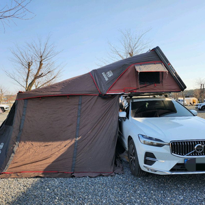 아이캠퍼 스카이캠프2.0 지도버전 블랙 루프탑텐트 이미지