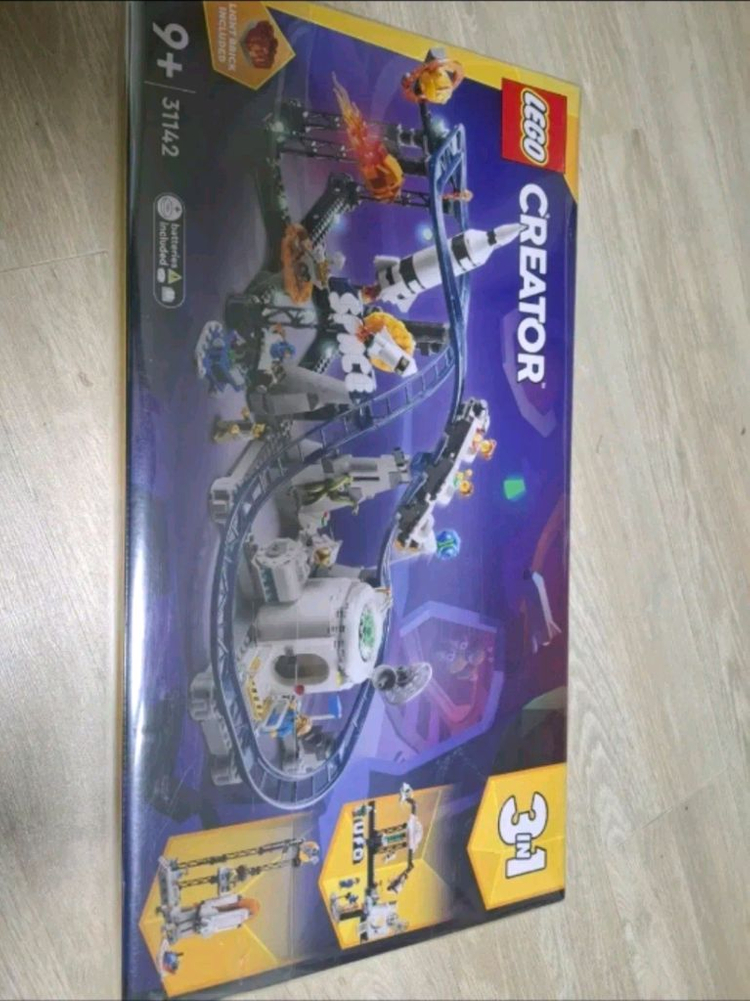 레고 크리에이터 31142 스페이스 롤러코스터--1