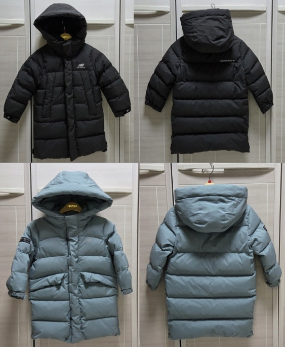 [모자드림]남아 여아 아우터 가디건 누빔점퍼 롱패딩 플리스집업--3