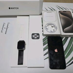 아이폰15ProMax256+애플워치se2