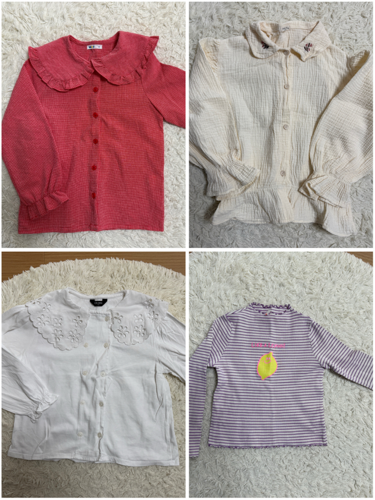 여아옷 120~130 13벌 일괄--1