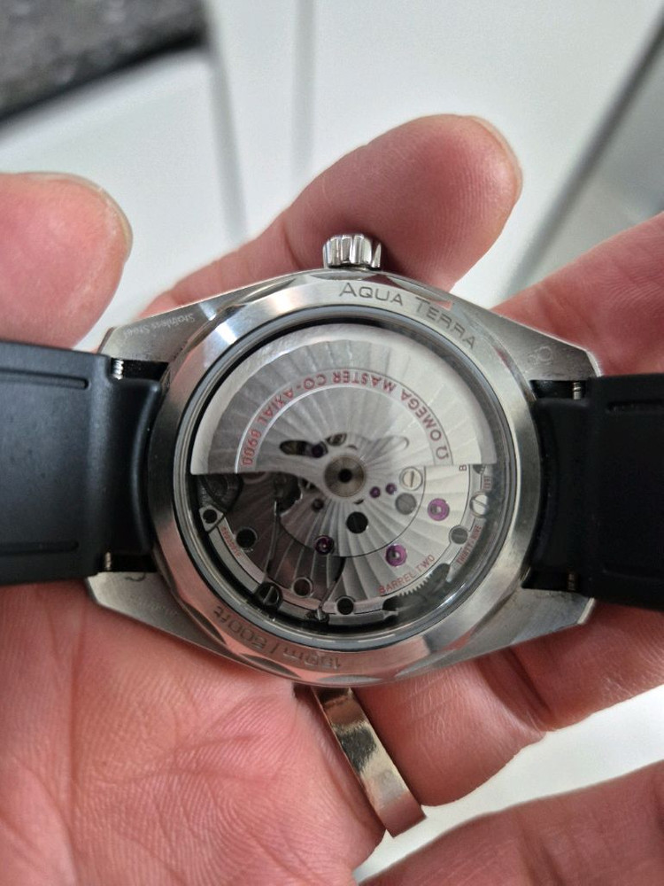 오메가 씨마스터 아쿠아테라 41mm 흰판 (오렌지 핸즈) 이미지