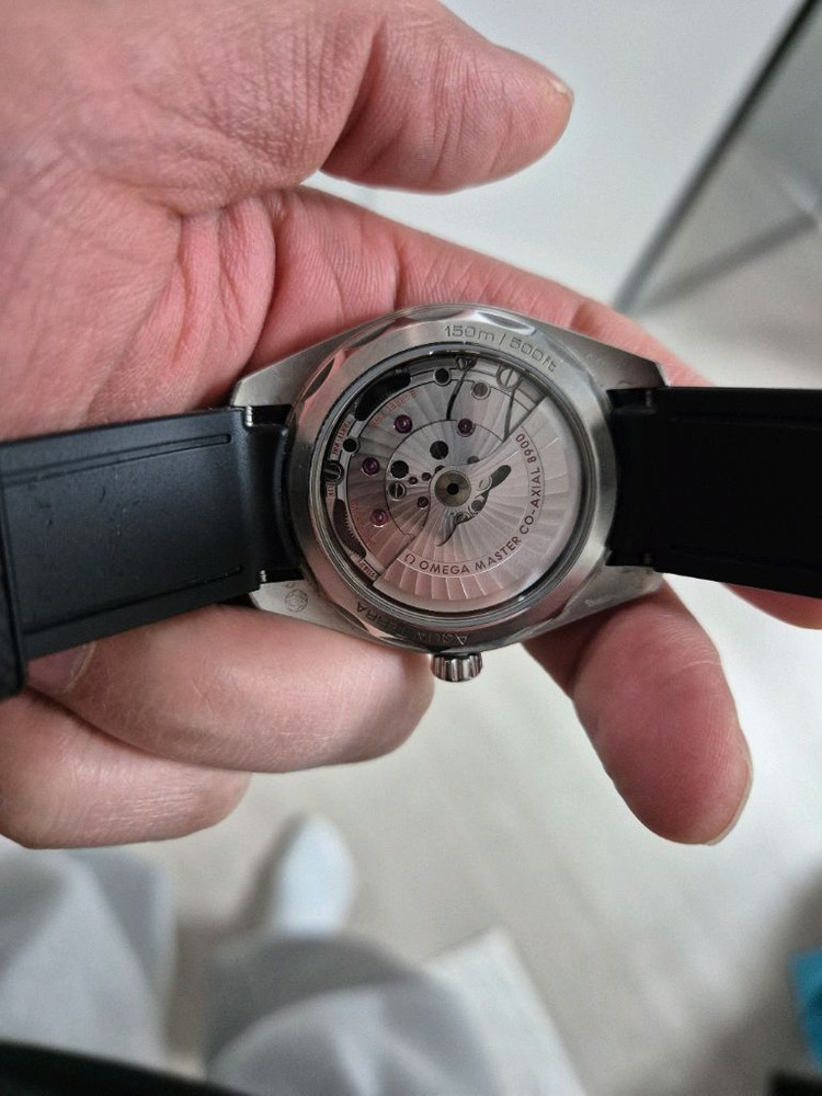 오메가 씨마스터 아쿠아테라 41mm 흰판 (오렌지 핸즈) 이미지