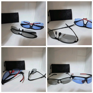 메탈 프레임 자외선 블루라이트 선글라스