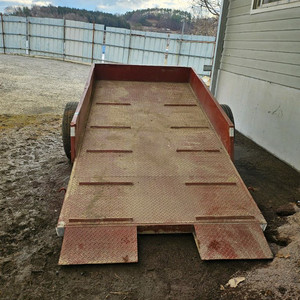 농업용 콤바인 트레일러 이미지