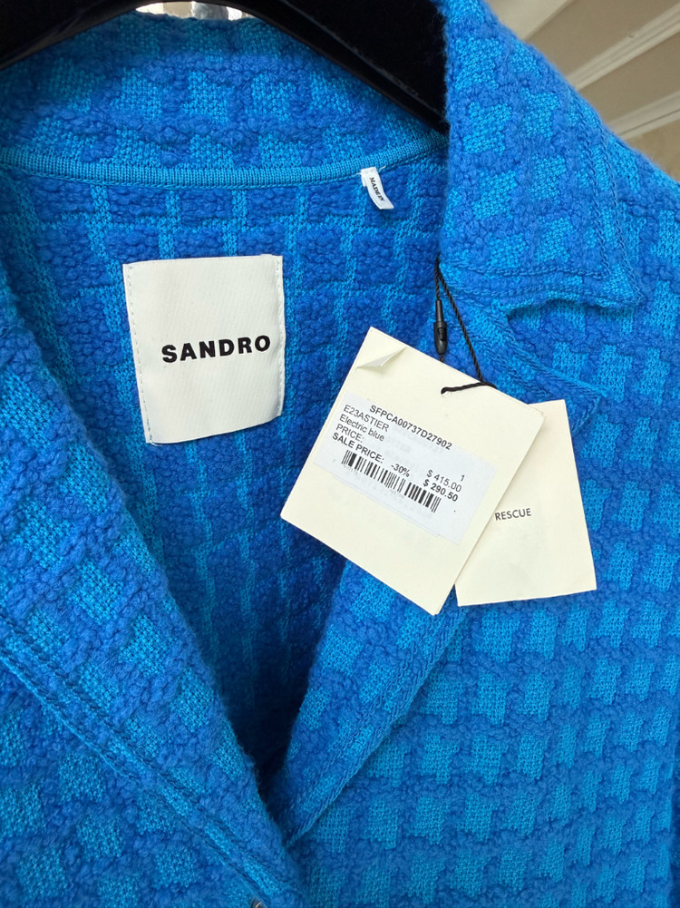 산드로 트위드자켓 새상품--1