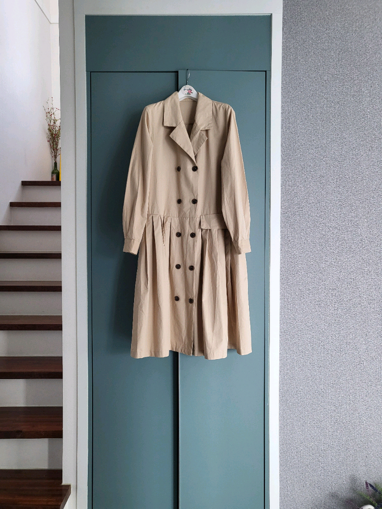 봄 단아한 롱원피스 2벌(반택포)--2