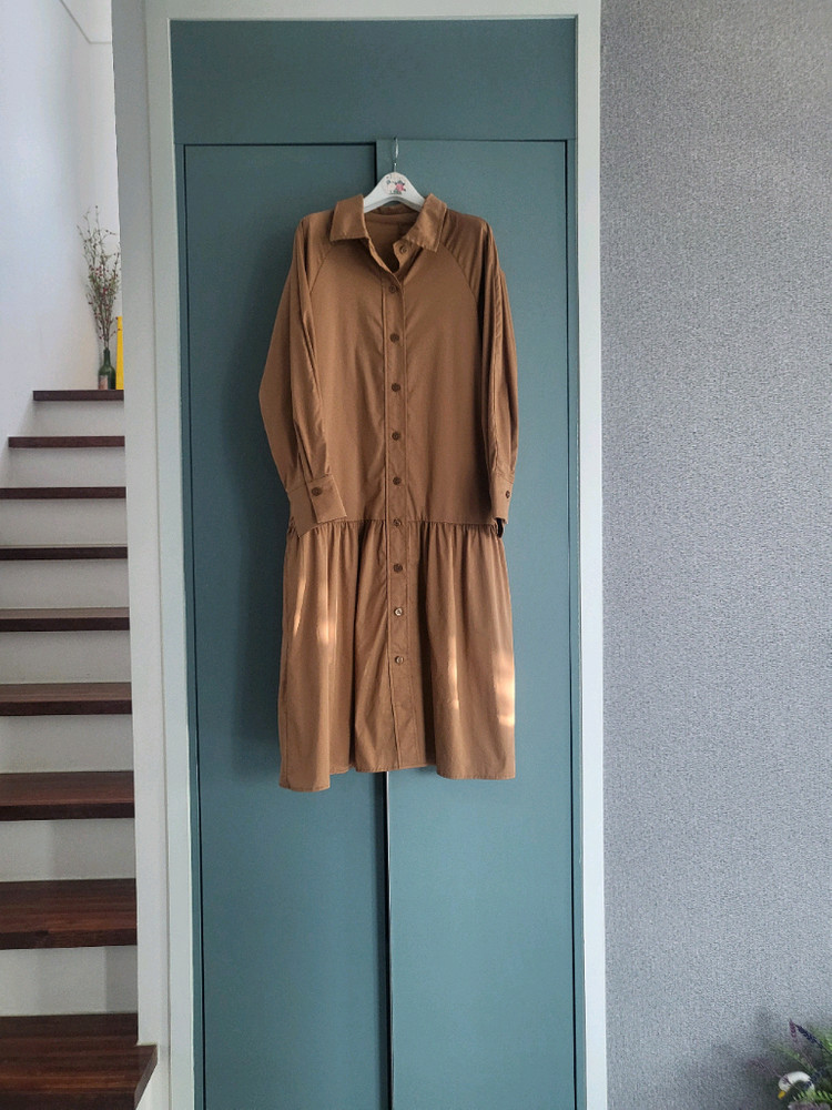 봄 단아한 롱원피스 2벌(반택포)--5