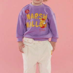 [대구/안심결제] 새제품 / 베베드피노 마쉬멜로 베어 베이비 루즈핏 맨투맨 100사이즈 / BP13TM126 이미지