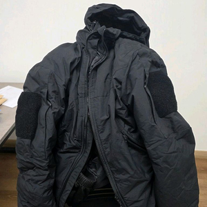 워든 스노우맨 패딩 파카 2XL 블랙