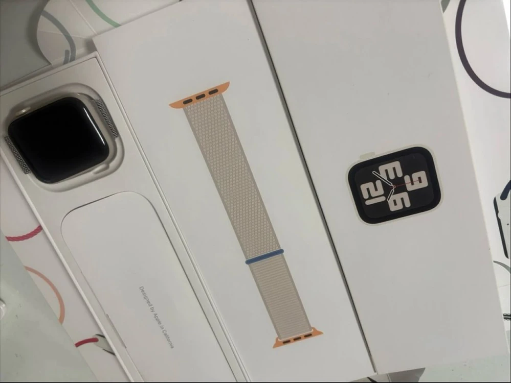 s급 애플워치se2 44mm 셀룰러모델 실버 배터리효율95 이미지
