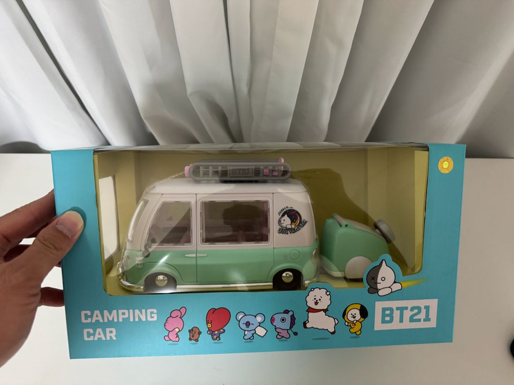 영토이 BT21 캠핑카 스타 굿즈 피규어 없음 미개봉 이미지