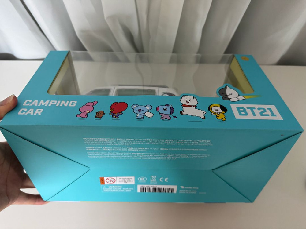 영토이 BT21 캠핑카 스타 굿즈 피규어 없음 미개봉 이미지