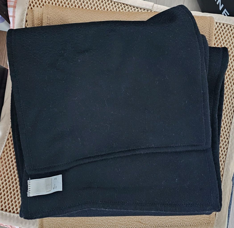 줄로그 지블링 핸드메이드 코트 프리사이즈 블랙--7