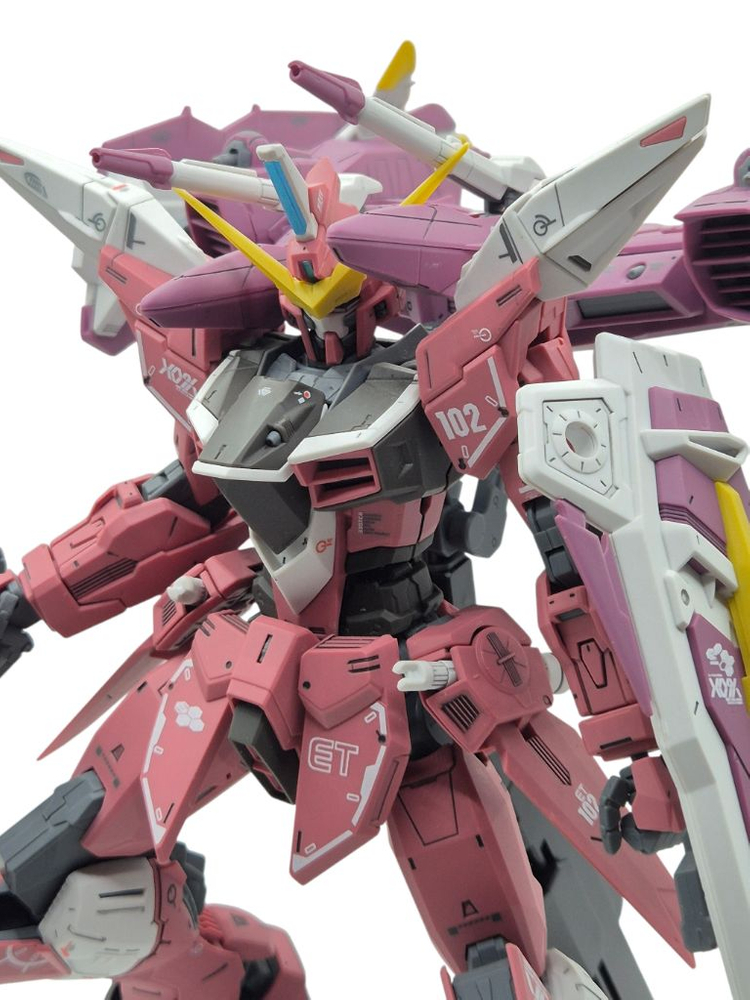 무광 마감 (최상급) MG 저스티스 건담 시드 반다이 프라모델 건프라--1