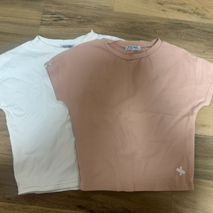 젝시믹스 크롭탑 2개 일괄 M