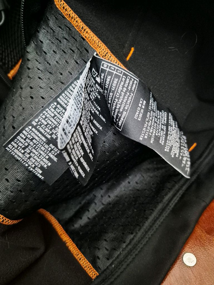 할리데이비슨 블랙 후드 집업 자켓--5