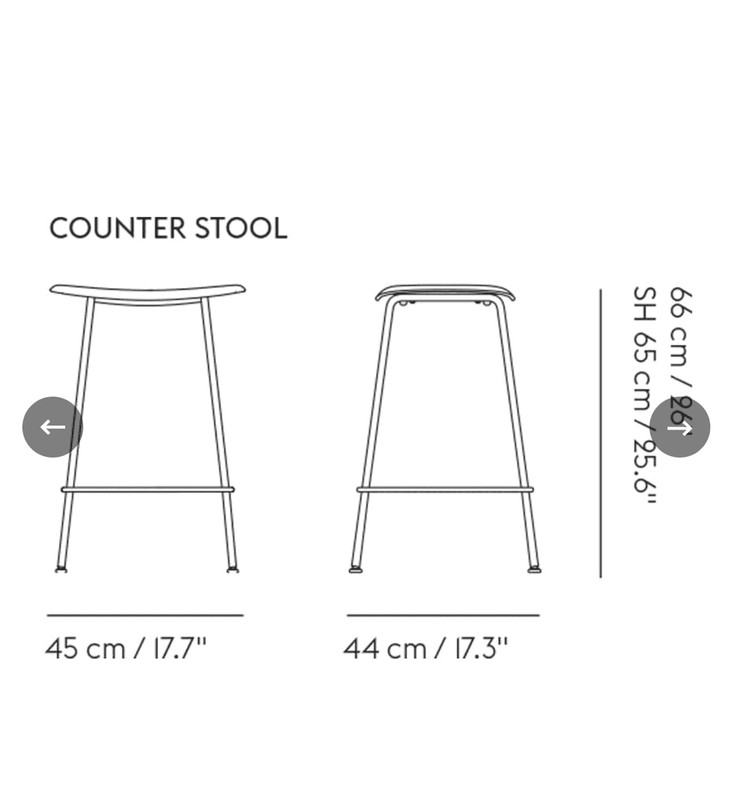 MUTTO 화이트 스툴 판매합니다!--5