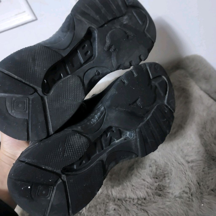 mlb 빅볼청키 240 블랙 키높이 운동화 이미지